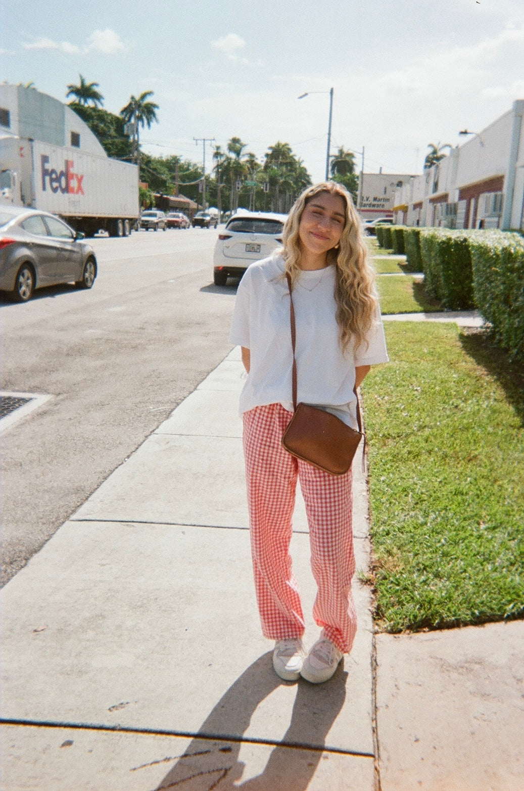 Red Gingham Pajama Pant