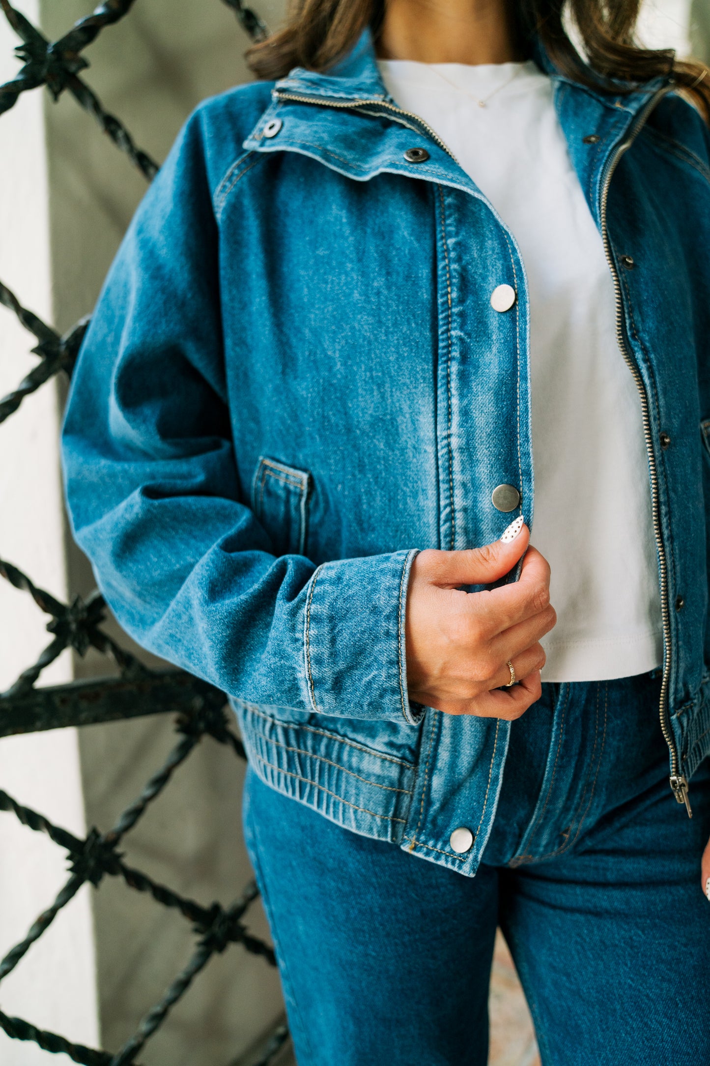 Cityscape Denim Jacket