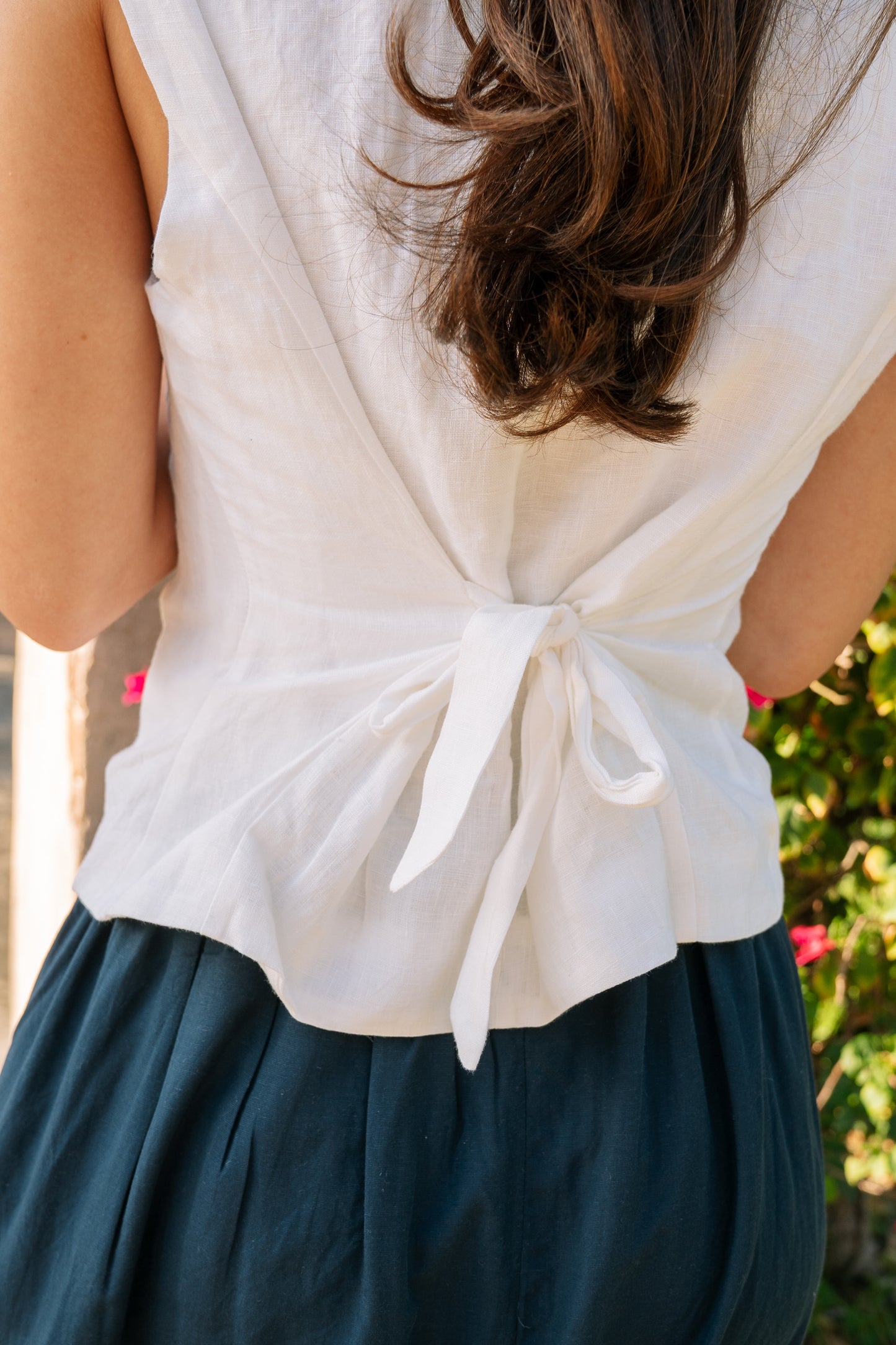 Linen Vest