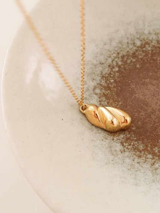 Croissant Pendant Necklace