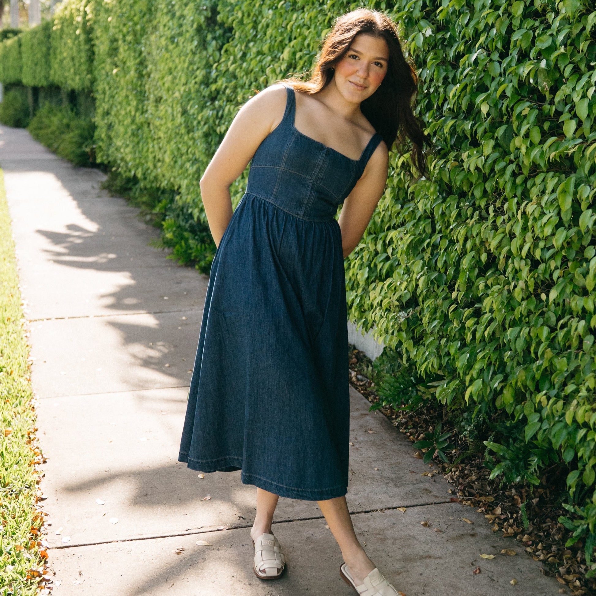 summer denim dresses Denim Dress – Rea Collections