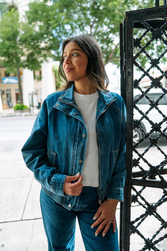 Cityscape Denim Jacket