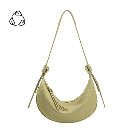 Pistachio Recycled Vegan Crossbody Bag